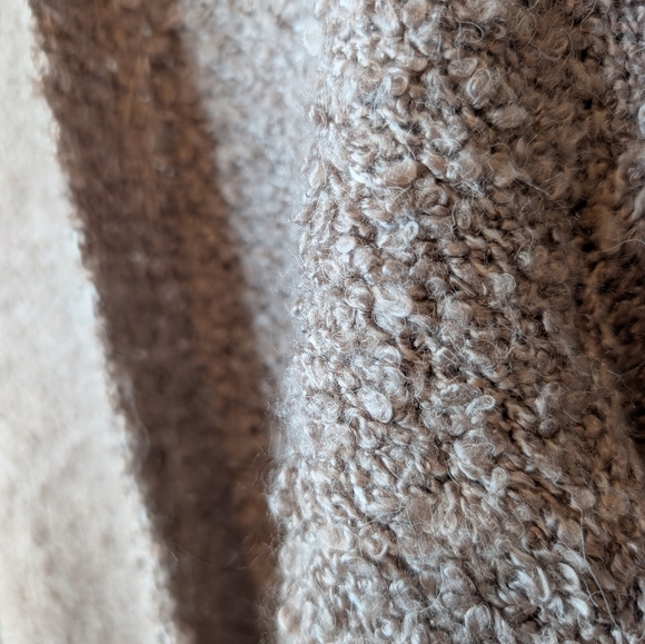 Freeway Smokey Purple Open Front Long Knit Cardigan Womens Small - Picture 5 of 9